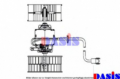 AKS DASIS 742080n -  Вентилятор салона